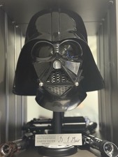 Skunkworks Props Darth Vader Empire Strikes Back Helmet & Signed Plaque. Not EFX
