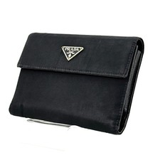 Portafoglio PRADA Nylon Nero