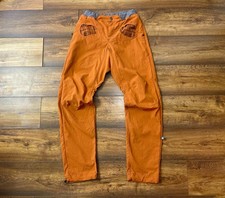 Pantaloni da arrampicata Bouldering E9 Rondo Art - Made in Italy - Arancione ...