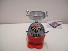 Toy Hero "Robot-7", molla, anni '70, rosso/argento, H=8,5 cm, Made in Japan