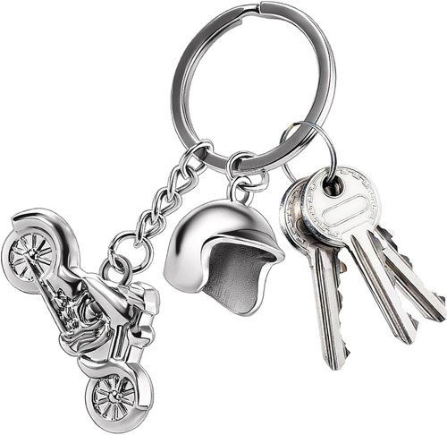 Portachiavi moto metallo - moto,