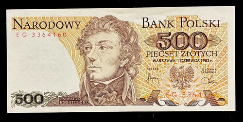 Polonia 500 zlotych 1982 - 1982, unc