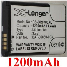 Batterie 1200mAh Tipo