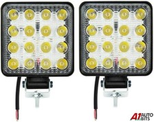 Faro Led Quadrato 48W 4" Spot
