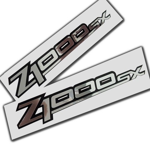 Z1000sx adesivi argento - z1000sx,
