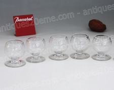 5 verres à apéritif en