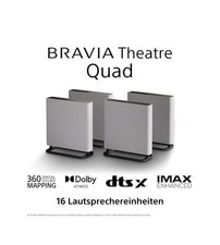 Sony Bravia Theatre Quad Surround Sound System 