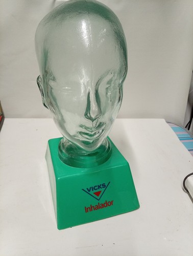 Vintage mannequin head clear - mannequin,