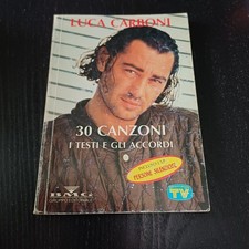 3 LIBRI LUCA CARBONI TESTI  E ACCORDI PERSONE SILENZIOSE+CANZONI E CONFUSIONI