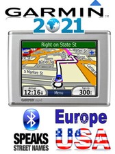 Garmin 360 SAT NAV UK RE FRANCIA SPAGNA PORTOGALLO + 28 STATI USA 2022 BLUETOOTH