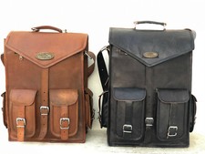 Zaino In Pelle 2 In 1 Da Uomo