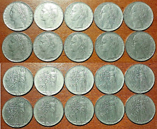 [MREP0181GS] REPUBBLICA ITALIANA [Gig.94] 100 LIRE Ac] 1957 Minerva 10 monete MB