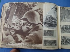 GRANDE GUERRA-OLTRE 180 PAGINE CON RITAGLI DI GIORNALE CON ARTICOLI ED IMMAGINI