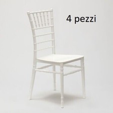 4 Sedie In Polipropilene