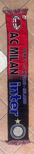 Sa1183 sciarpa calcio milan - sciarpa,