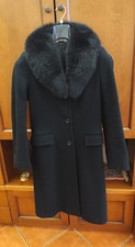 Cappotto Donne 80 lana 20 Cashmere 20 Poli.Pari. Taglia 42 Vestibilità Sfiancat.