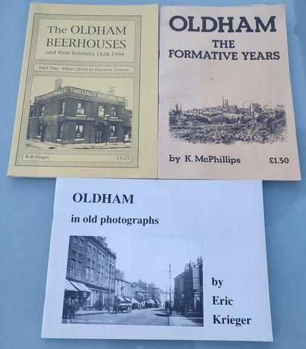 Rare oldham local history - x,