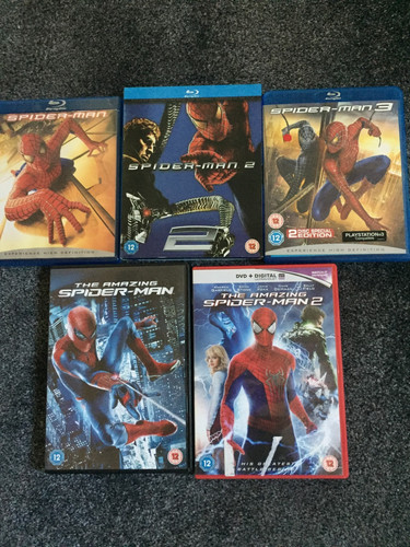 Spider man trilogy blu ray - trilogy, blu-ray