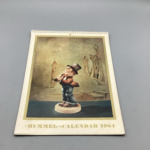 Calendario figurine vintage
