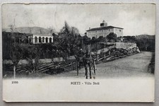 Cartolina Rieti Villa Stoli