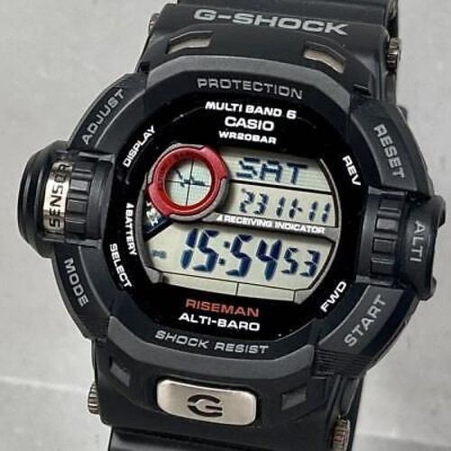 Casio shock riseman 9200j - riseman, gw-9200j