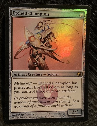 Mtg etched champion - mtg,