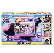 Playset aereo 4 in 1 LOL Surprise OMG Remix nuovo con scatola danneggiata 50 sorprese