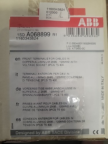 Terminali interruttore abb - terminali,