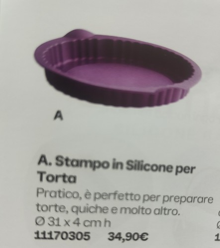 Stampo silicone tupperware - stampo,