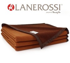 Coperta Matrimoniale di LANEROSSI Art. APRICA doubleface Var. 1004 Caramello/Mar