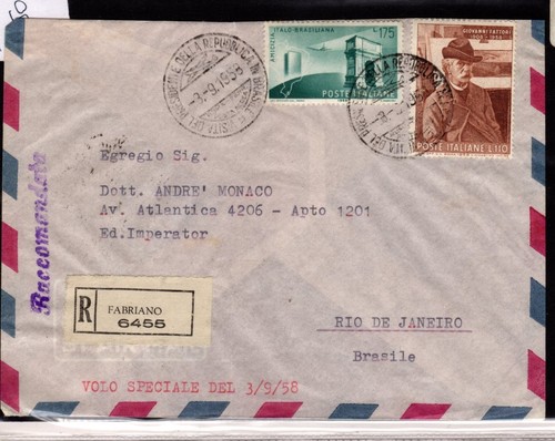 Recommended postal history - recommended,