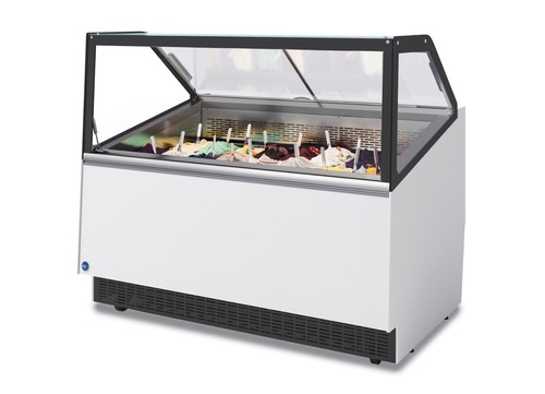 Vetrina espositore per gelato - vetrina,
