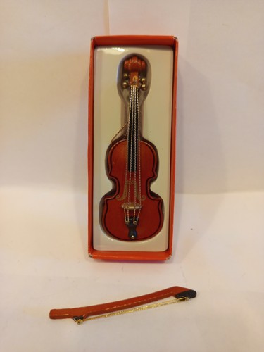 Violino miniatura legno cm - legno,