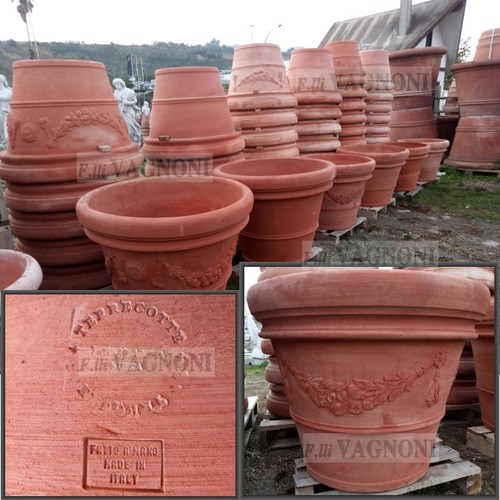 Vaso terracotta toscana - vaso,