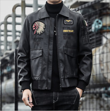 Giubbotto bomber uomo ecopelle