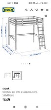 Letto soppalco ikea - ikea, +