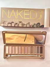 Urban Decay Naked 3 palette ombretti 12 tonalità nuovo con scatola 100% originale (scatola no perfetta