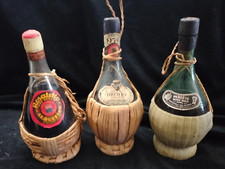 AntichI Mezzi Fiaschi Fiaschetti Vino per collezionismo RUFFINO BROLIO PERSETO