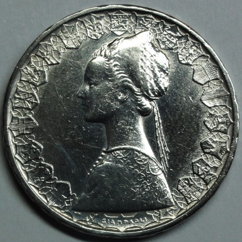 Italia 500 lire 1958 - argento,