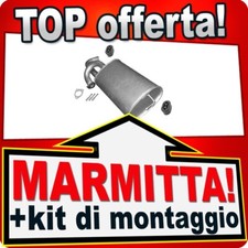 Silenziatore Posteriore per