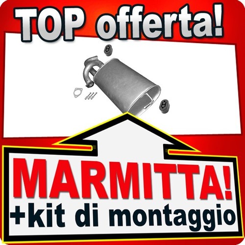 Silenziatore posteriore per - silenziatore,