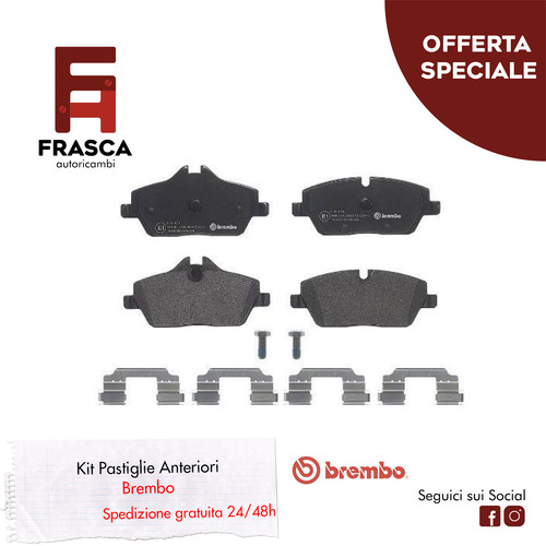 Pastiglie freno anteriori bmw - pastiglie,