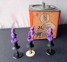 DISNEY  DEPOSITO ZIO PAPERONE ( PEGASO ?) + PAPERINO PLUTO PIPPO jumping fig 70s