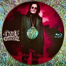 OZZY OSBOURNE The Music Video Anthology Blu-ray DVD (45 Music Videos) 3.5 HOURS