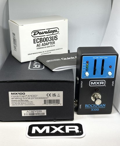 Dunlop mxr mx100 rockman - mx100, x100