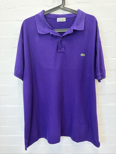 Polo lacoste viola grande - polo,