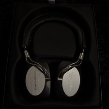 Bowers & Wilkins P5 Cuffie Over-Ear Cablate Nero/Argento, come nuove