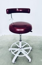 Dentech Sgabello Da Lavoro Behandlerstuhl Bordeaux Dentista NUOVO