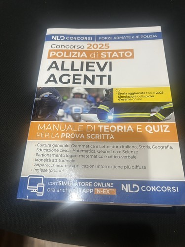 Libro concorso allievi agenti - libro,