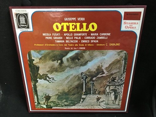 Verdi othello otello - othello,
